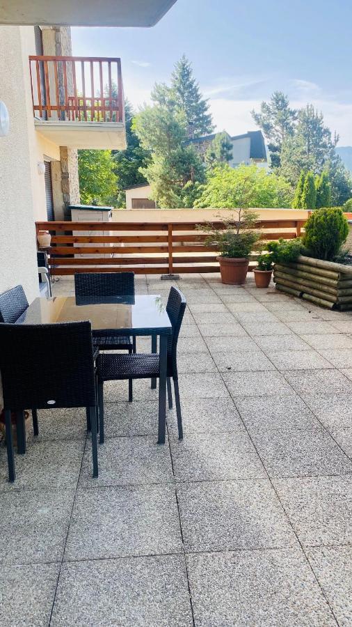 Font-Romeu : T2 Avec Grande Terrasse Et Garage Apartment Exterior photo